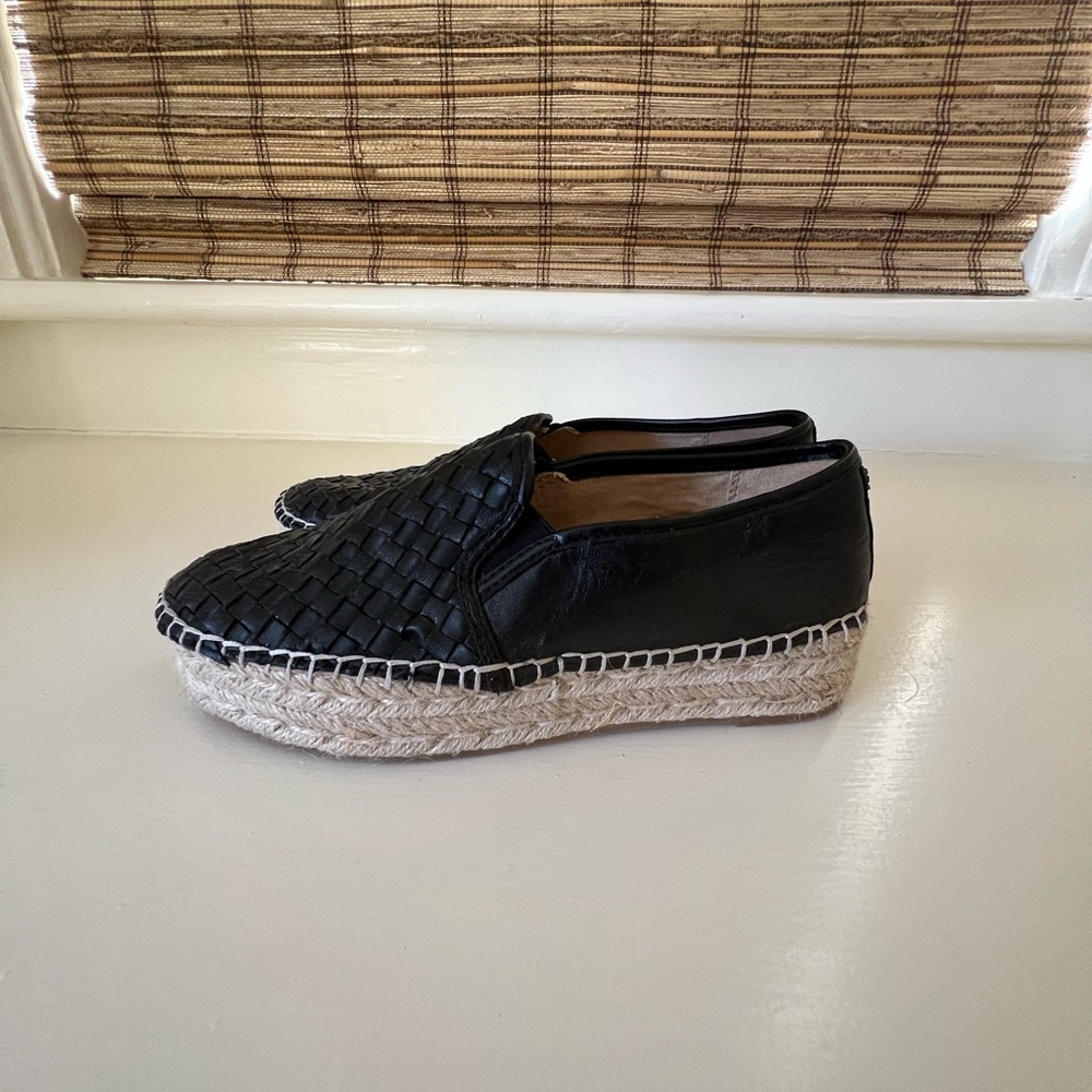 Sam Edelman black slip on shoes